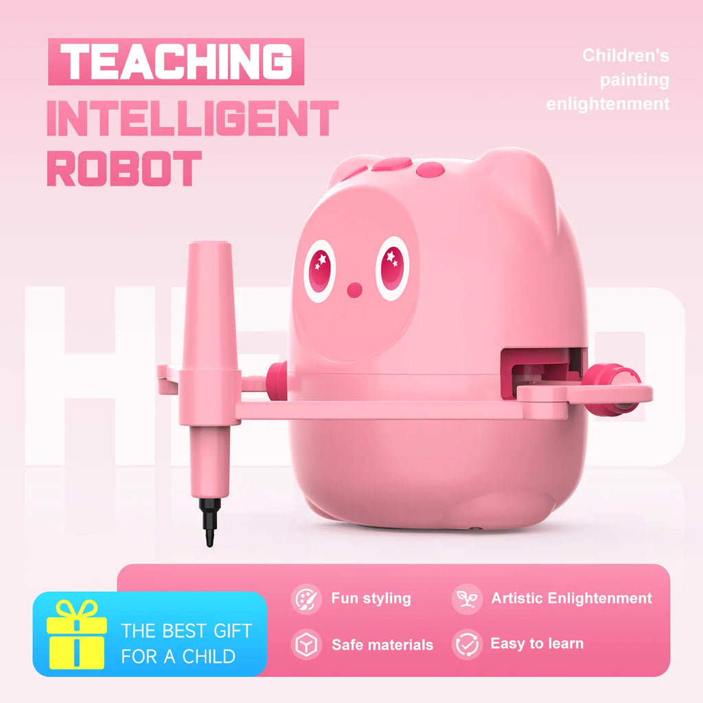 Children's Early Education Intelligent Drawing Robot Children's Drawing Art Education Educational Toy Automatic Drawing