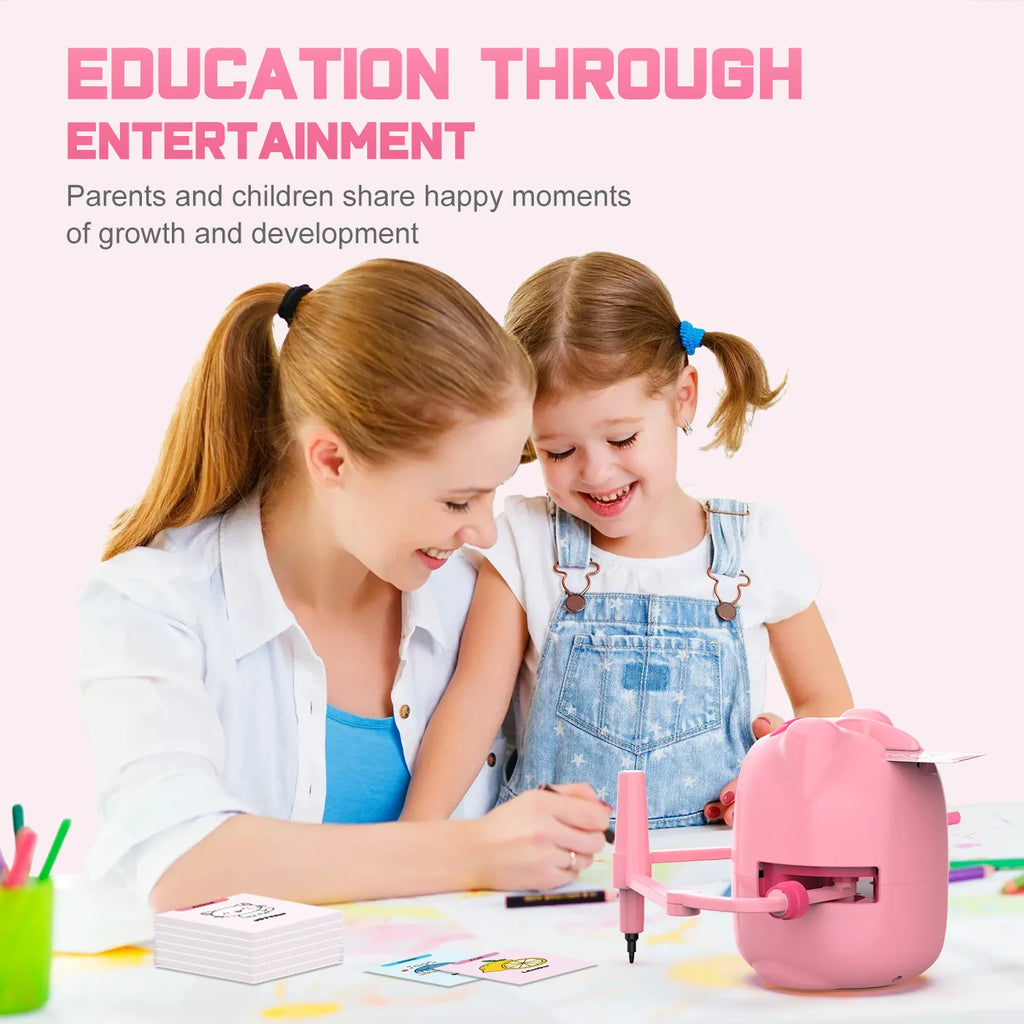 Children's Early Education Intelligent Drawing Robot Children's Drawing Art Education Educational Toy Automatic Drawing